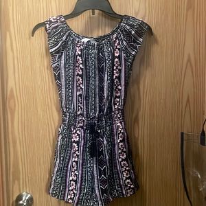Justice girls romper 